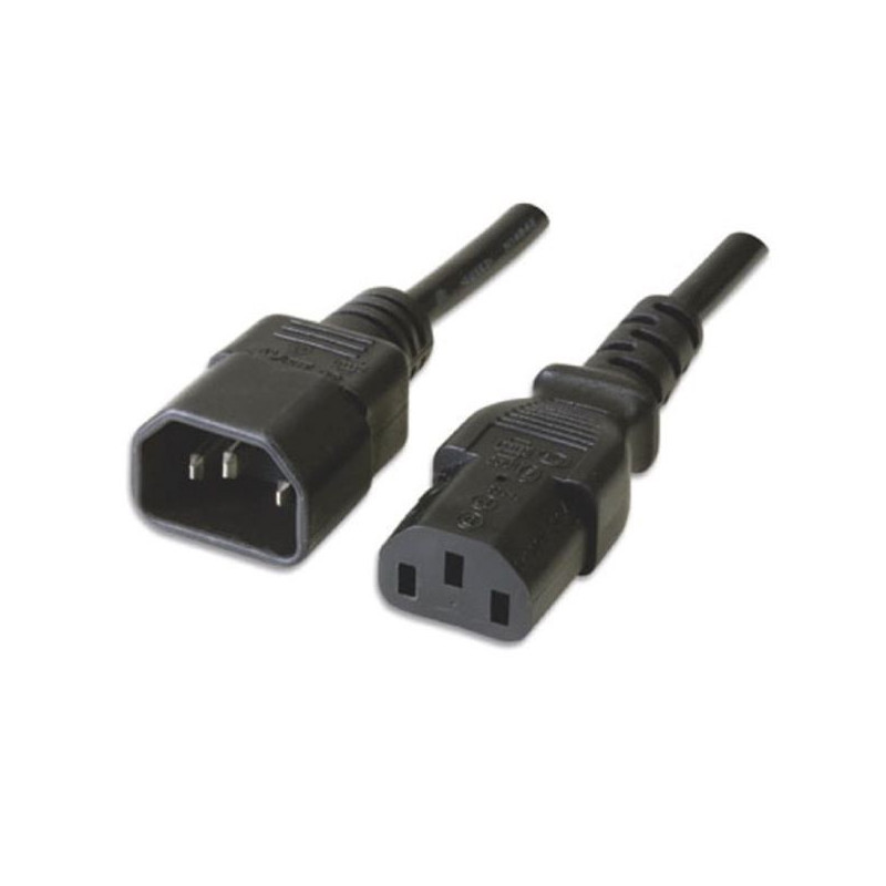 Cavo di Alimentazione 3*0.75mm. 220V C13 to C14 1.2mt.