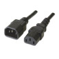 Cavo di Alimentazione 3*0.75mm. 220V C13 to C14 1.2mt.