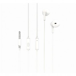Auricolari XO con microfono, cavo da 1,2m colore bianco