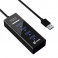 Hub USB 3 0 Cromad con 4 porte USB colore nero