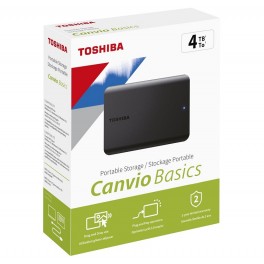 Hard Disk Esterno 2,5" Toshiba Canvio Basic 4TB USB 3 2