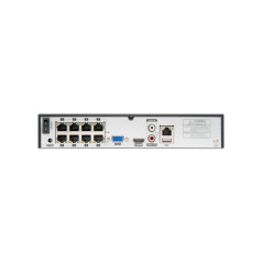 NVR 8 Canali POE Vultech VS-NVR6508EVO-POE-5MP Fino A 5Mpx H