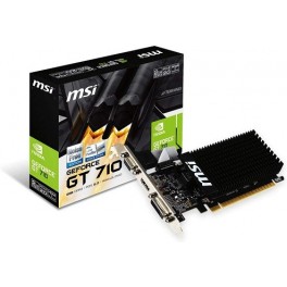 Msi GeForce GT710VGA, 2GB GDDR3, PCI-E 2 0, HDMI DL-DVI-D