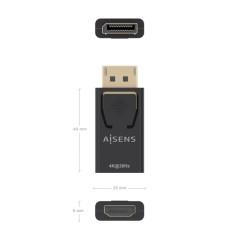 Convertitore Aisens DisplayPort a HDMI - DP/M - HDMI/H