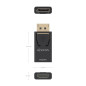 Convertitore Aisens DisplayPort a HDMI - DP/M - HDMI/H Convertitore Aisens DisplayPort a HDMI - DP/M - HDMI/H