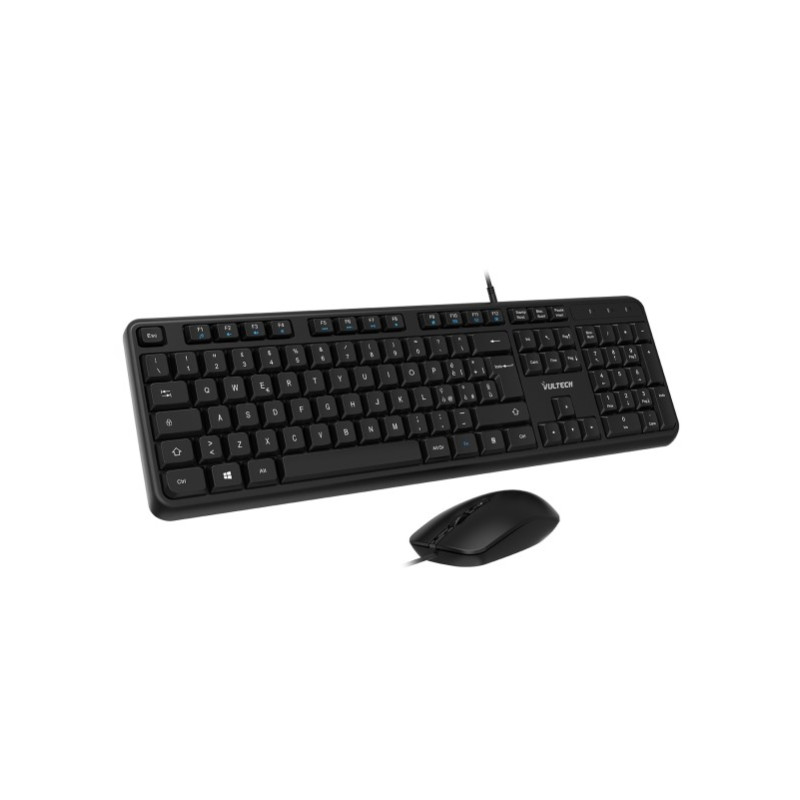 Kit Tastiera e Mouse Vultech con filo Usb KM-811 2000DPI Kit Tastiera e Mouse Vultech con filo Usb KM-811 2000DPI