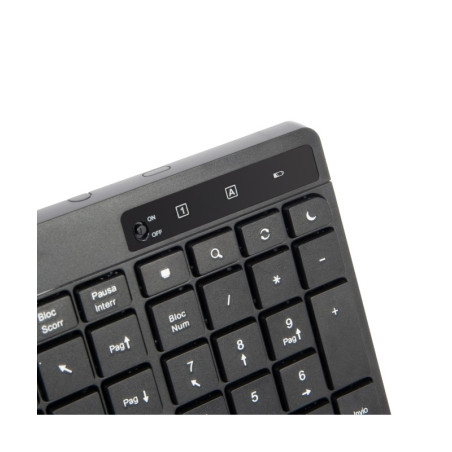 Kit Tastiera e Mouse Wireless Vultech KM-841W 1600DPI 2,4GHz