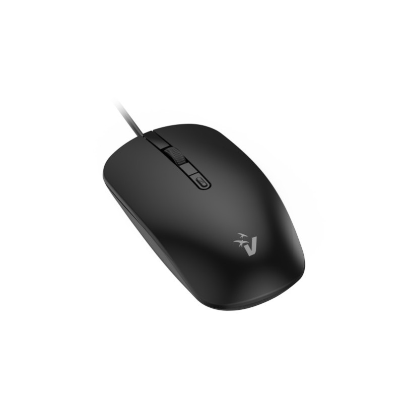 Mouse Ottico Vultech Usb MOU-10N 2000DPI Regolabili Nero Mouse Ottico Vultech Usb MOU-10N 2000DPI Regolabili Nero