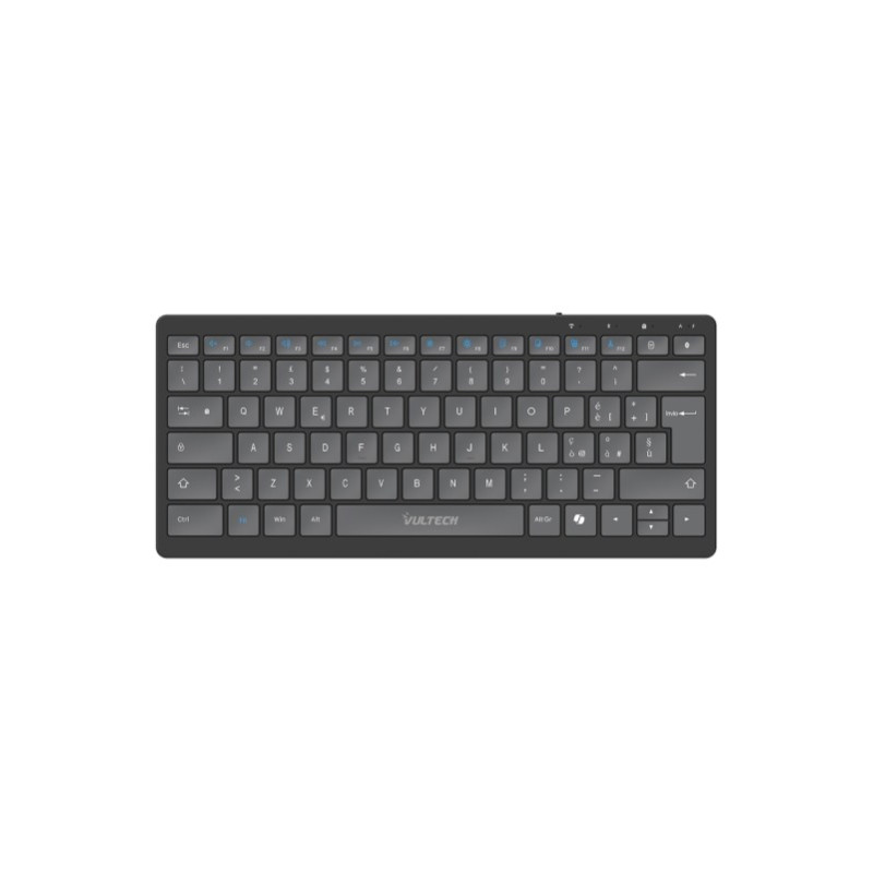 Mini Tastiera Slim Wireless + Bluetooth Vultech KEY-601WBT