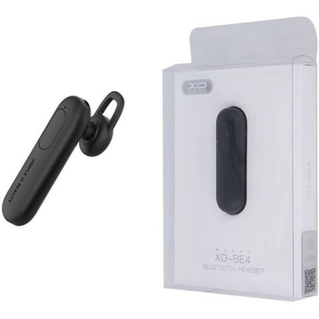 Auricolare Bluetooth XO BE4 Nero