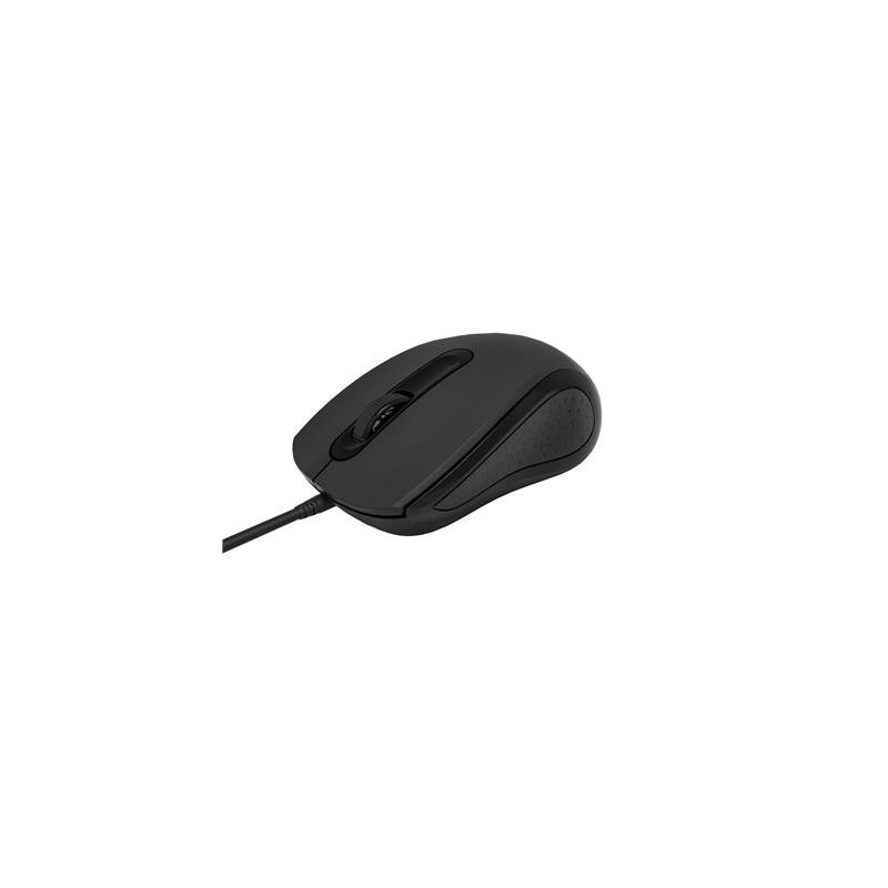 Mouse 3D Office 1200DPI 1,5M USB Nero OM441B