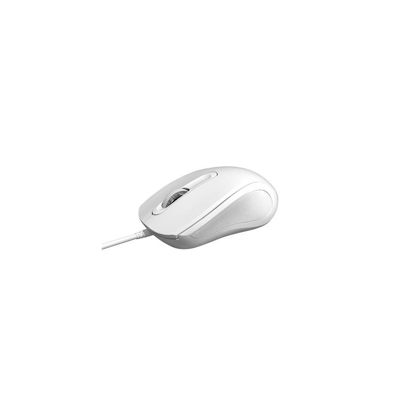 Mouse 3D Office 1200DPI 1,5M USB Bianco OM441W Mouse 3D Office 1200DPI 1,5M USB Bianco OM441W