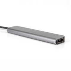HUB Usb-C 10 GB/S 7IN1 GEN2 Alluminio