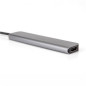 HUB Usb-C 10 GB/S 7IN1 GEN2 Alluminio HUB Usb-C 10 GB/S 7IN1 GEN2 Alluminio