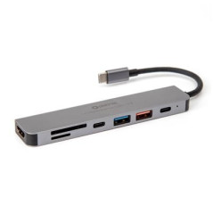 HUB Usb-C 10 GB S 7IN1 GEN2 Alluminio