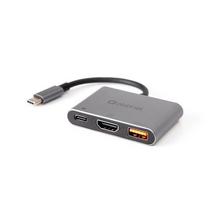 HUB USB-C GEN2 10GB S 3IN1 HDMI 4K USB-A 3 2 USB-C PD 100W