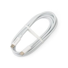 Cavo USB-C A USB-C 5A 100W 1,5M 480 MBPS TPE Bianco
