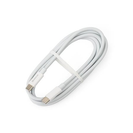 Cavo USB-C A USB-C 5A 100W 1,5M 480 MBPS TPE Bianco