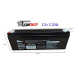 Batteria ermetica al piombo 12V 2,3Ah