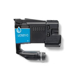 Cartuccia Compatibile Brother LC-521C Ciano