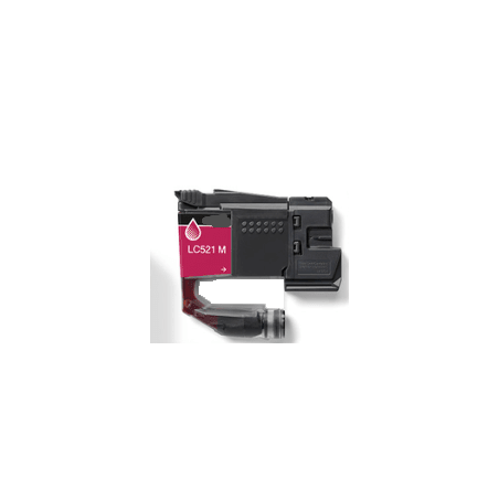 Cartuccia Compatibile Brother LC-521M Magenta