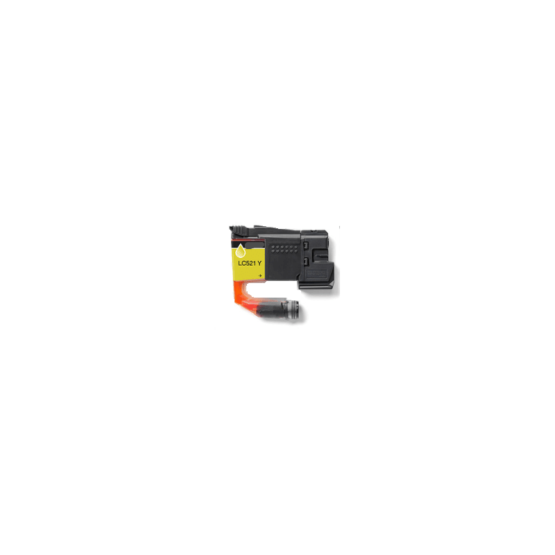 Cartuccia Compatibile Brother LC-521Y Giallo