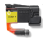 Cartuccia Compatibile Brother LC-521Y Giallo