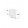 Caricatore da rete Vultech USB-C PD33 QC 3 0 GaN 33W PPS Bia