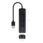Adattatore di rete USB 3.0 a Gigabit Ethernet10/100/1000Mbps