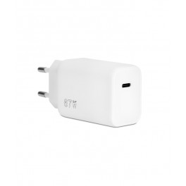 Caricatore da rete Vultech USB-C GaN 67W PPS Bianco