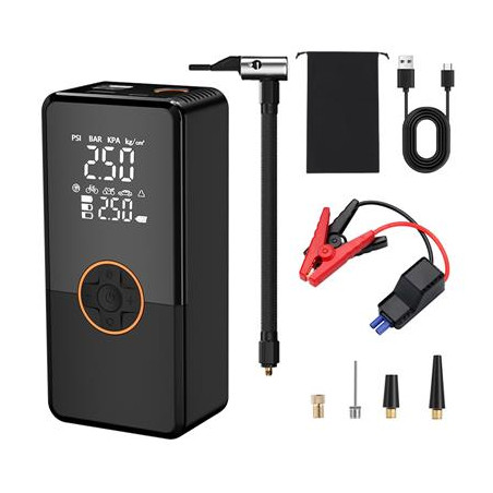 Power Bank Car Jump Starter 8000mAh 800A compressore 22L/Min