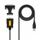 Convertitore USB-seriale Tipo A M-RS232 DB9 M DB25 M 1,8m