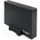 Box per HDD esterno SATA USB 3 0 da 3,5" con supporto Nero