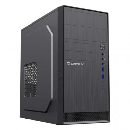 Case Tower MicroATX Unykach Aero C12 V1 Nero