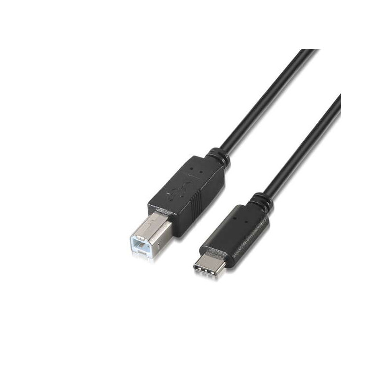 Cavo Stampante USB 2.0 3A - USB C maschio a USB-B maschio 1m