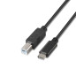 Cavo Stampante USB 2.0 3A - USB C maschio a USB-B maschio 1m