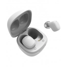 Auricolari Bluetooth 5 3 CUBE In-Ear Hi-Fi Stereo Bianchi