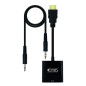 Convertitore da HDMI a SVGA+audio-HDMI A/M-SVGA/H+Jack 3.5/H Convertitore da HDMI a SVGA+audio-HDMI A/M-SVGA/H+Jack 3.5/H