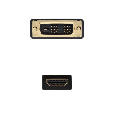 Cavo Nanocable DVI 18+1 maschio a HDMI maschio 1,80mt Nero