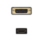 Cavo Nanocable DVI 18+1 maschio a HDMI maschio 1,80mt Nero