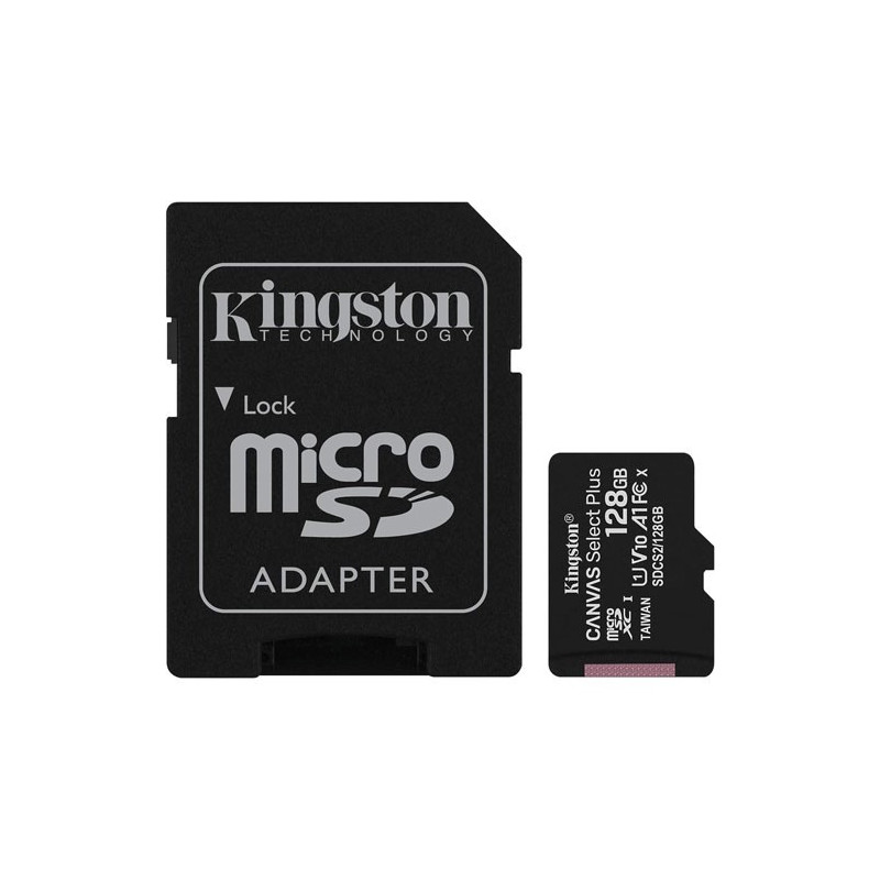 SDCS3/128GB microSDXC Kingston Canvas Select Plus SDCS3/128GB microSDXC Kingston Canvas Select Plus