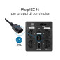 Cavo alim splitter ingresso IEC C14 3uscite IEC C13 10A 250V Cavo alim splitter ingresso IEC C14 3uscite IEC C13 10A 250V
