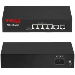 Switch PoE P4EH2EH 4 2 10 100Mbps RJ45