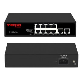Switch PoE P8EH2EH 8 2 10 100Mbps RJ45