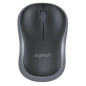 Mouse wireless Logitech M185 1000dpi Colore nero grigio Mouse wireless Logitech M185 1000dpi Colore nero grigio