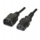 Cavo di Alimentazione 3 0 75mm 220V C13 to C14 1 2mt 