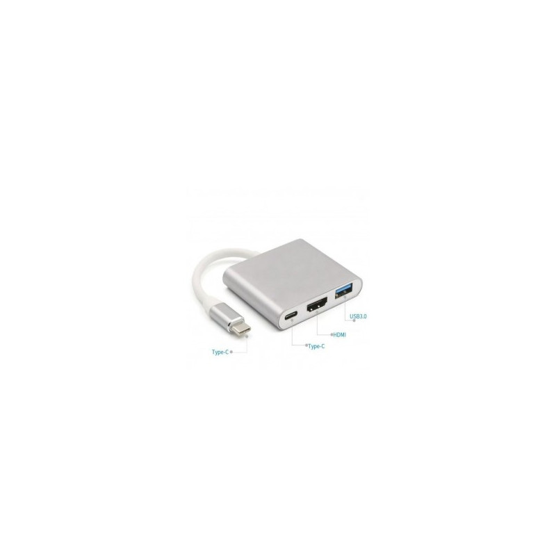 HUB USB-C 3.2 GEN1 5GB/S 3IN1 HDMI 4K USB-A 3.2 USB-C PD100W HUB USB-C 3.2 GEN1 5GB/S 3IN1 HDMI 4K USB-A 3.2 USB-C PD100W