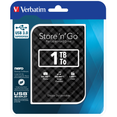 Hard Disk Verbatim 2,5  Store'n Go 3.0 1TB USB 3.0