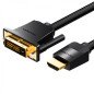 Cavo convertitore Vention DVI-D maschio a HDMI maschio 1,5m Cavo convertitore Vention DVI-D maschio a HDMI maschio 1,5m