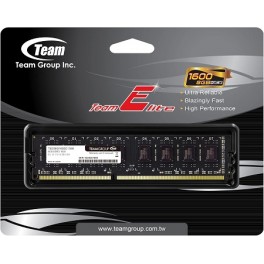 Team Group Team Elite 8GB, 1600MHz, DDR3, Non-ECC CL11 DIMM